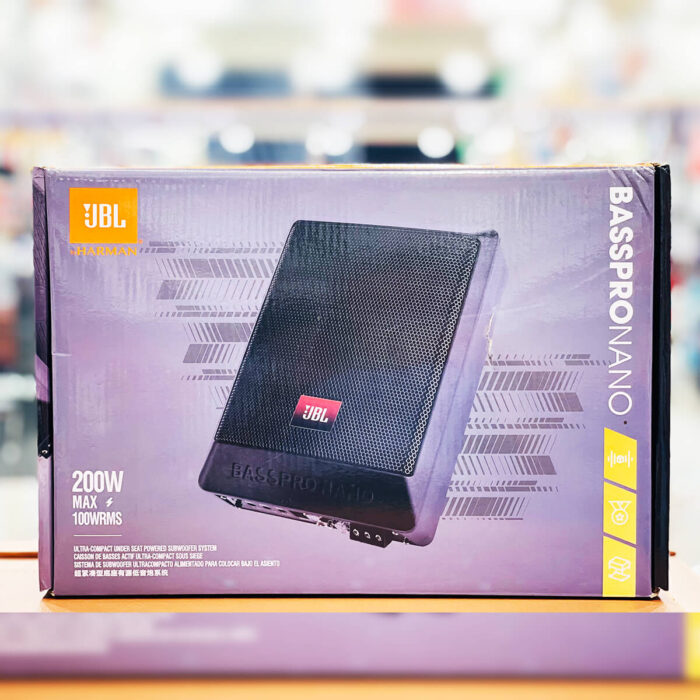 underseat subwoofer jbl nano